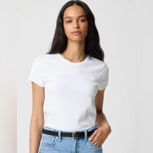 J. Crew Factory Essential short-sleeve crewneck tee • size large • NWT • CE309